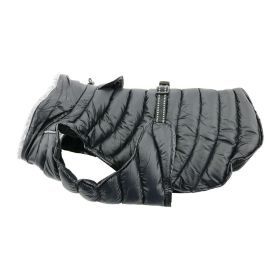 Alpine Extreme Weather Puffer Coat (Color: Black, size: 4X-Large)