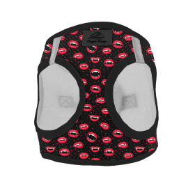 American River Choke Free Dog Harness Holiday Collection (Color: Vampire Kisses, size: 3X-Large)