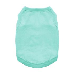 Cotton Dog Tank (Color: Teal, size: 2X-Large)